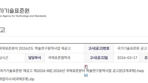 South Korea Opens Call For International Standards Research Projects In 2026