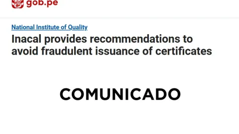 Inacal Shares Tips to Avoid Fraudulent ISO Certificates