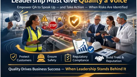 Leadership Must Give Quality a Voice