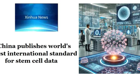 World’s First International Standard for Stem Cell Data Released