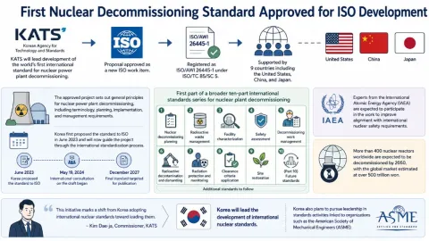 First Nuclear Decommissioning Standard Approved for ISO Development