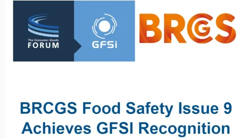 BRCGS Food Safety Issue 9 Earns GFSI Benchmark Recognition