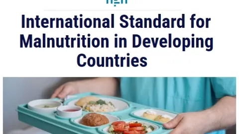 ISO Developing Malnutrition Care Standard for Hospitals in Developing Countries