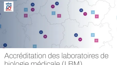 Cofrac Updates Map Of Accredited Medical Biology Laboratories In France