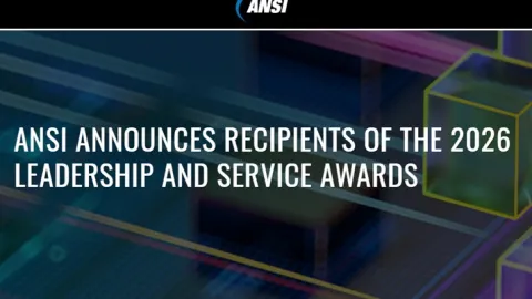 ANSI Recognizes 27 Leaders with 2026 Leadership and Service Awards