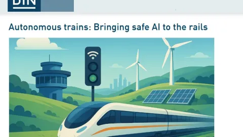 Germany Issues Two Key AI Standards for Autonomous Train Safety