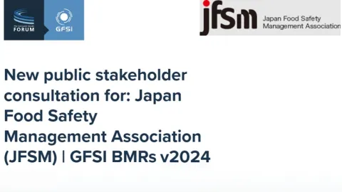GFSI Seeks Feedback on JFSM Recognition Under Benchmarking Requirements v2024