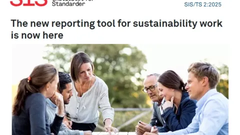 SIS Launches New Tool to Help Companies Report Sustainability Work