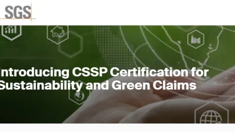 New CSSP Certification Offers Streamlined Verification for Sustainability and Green Claims