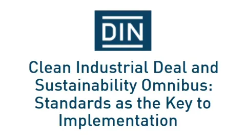 Standards as the Key to Implementation of EU Green Industry Plan