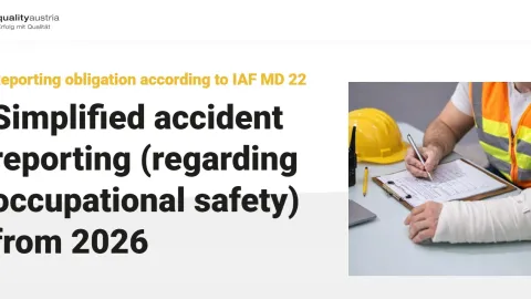 ISO 45001 Accident Reporting Rules Simplified in Austria From 2026