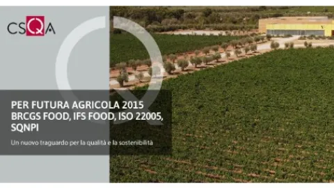 Futura Agricola 2015 Winery Claims Four Landmark Food Certifications