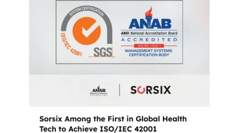 Sorsix Becomes First in Europe’s Public Health Sector to Earn ISO 42001 Certification