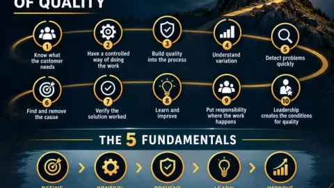 10 Fundamentals of Quality, Simplified Into a Practical Framework