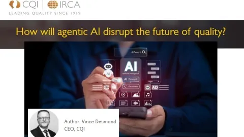 Agentic AI Set to Reshape Quality Management