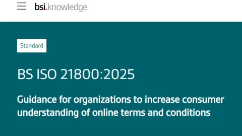 ISO 21800: Making Sense Of Long And Confusing Online Terms And Conditions