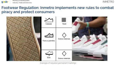 Inmetro Sets Mandatory Footwear Labeling to Fight Piracy and Protect Consumers