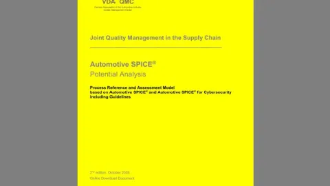 Second Edition of Automotive SPICE Potential Analysis Adds Machine Learning, Opens for Public Review