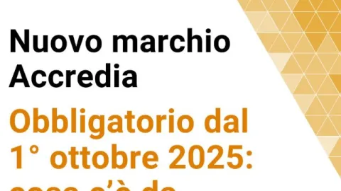 Last Month to Switch to New Accredia Accreditation Mark