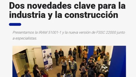 IRAM Launches Argentina's First Steel Framing Standard and Presents FSSC 22000 Version 7