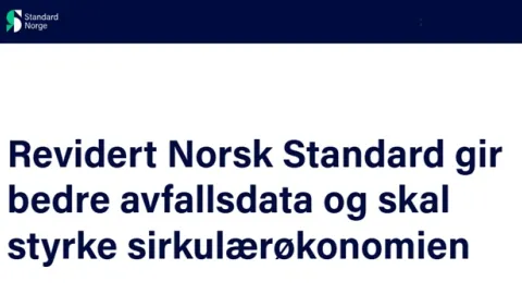 Revised NS 9431 Improves Waste Classification and Data Quality