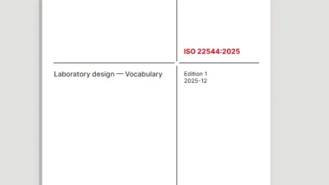 ISO 22544 Sets a Common Vocabulary For Laboratory Design