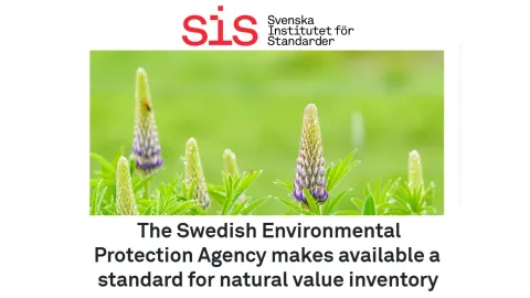 Sweden Makes Natural Value Inventory Standards Freely Available