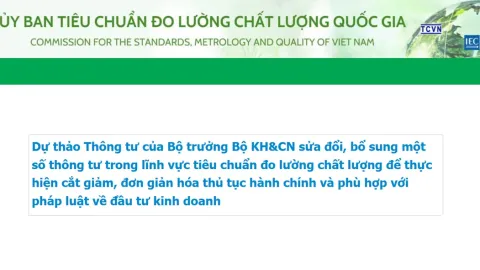Standards Reform Proposal Aims to Cut Bureaucracy in Vietnam