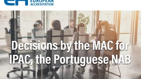 Portugal’s Accreditation Body IPAC Passes Mandatory Peer Review, Retains Key Accreditations