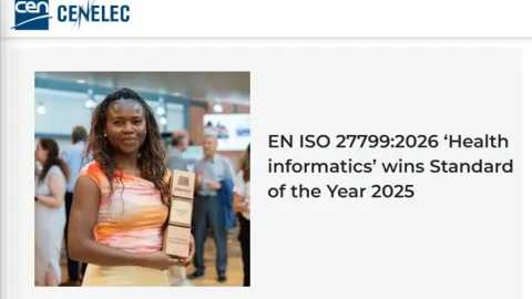 EN ISO 27799:2026 Wins SBS Standard of the Year 2025 for Supporting SMEs
