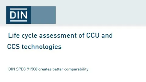 Germany Issues DIN SPEC 91508 for Choosing the Optimal Carbon Management Method