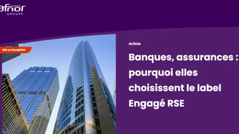 AFNOR Event Brings Together Financial Organizations Holding ‘Committed to CSR’ Label