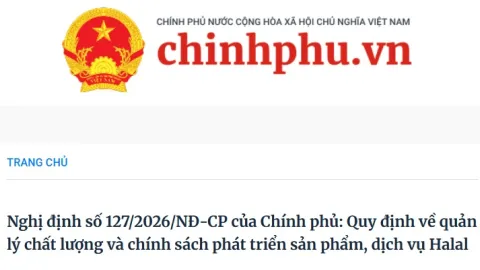 Vietnam Sets Rules for Halal Product Quality and Certification