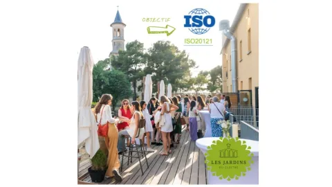 Les Jardins du Cloître in Marseille Pursues ISO 20121 Certification for Sustainable Events