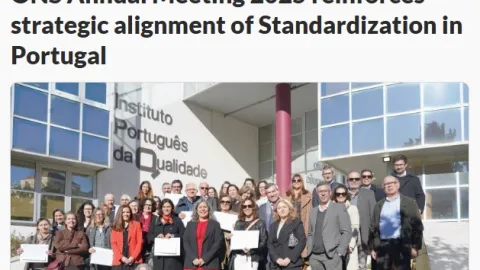 Annual Meeting of Sectoral Standardization Bodies Reviews Portugal’s Standardization Direction