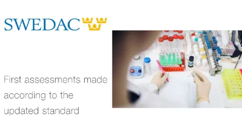 Swedac Conducts First Assessments Under Updated ISO 15189 Standard