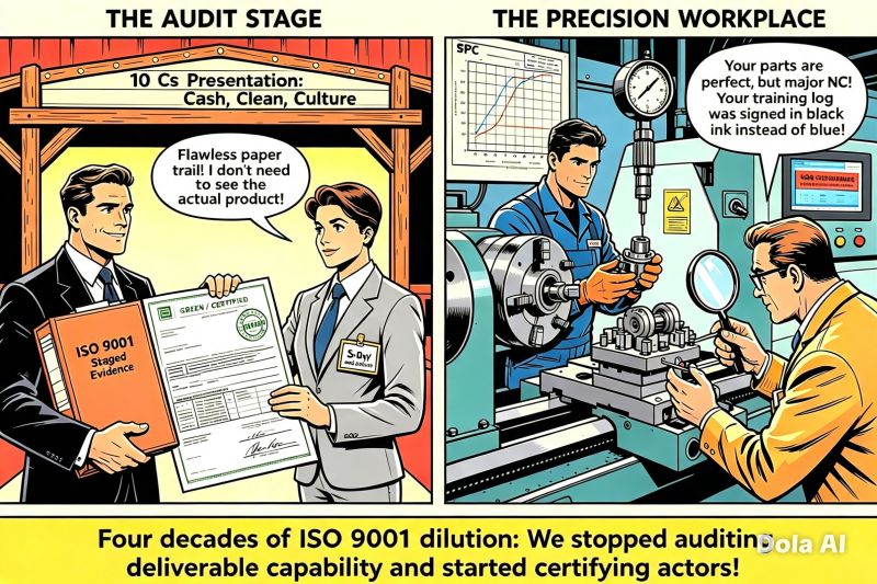 Looking Back at the Mistakes That Led ISO 900x to ‘Audit Theater’