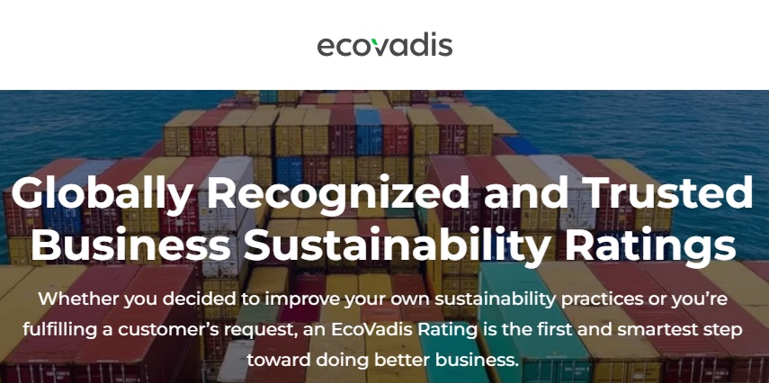 Certifications for EcoVadis Ratings Provide Evidence of Sustainability and Ethical Standards