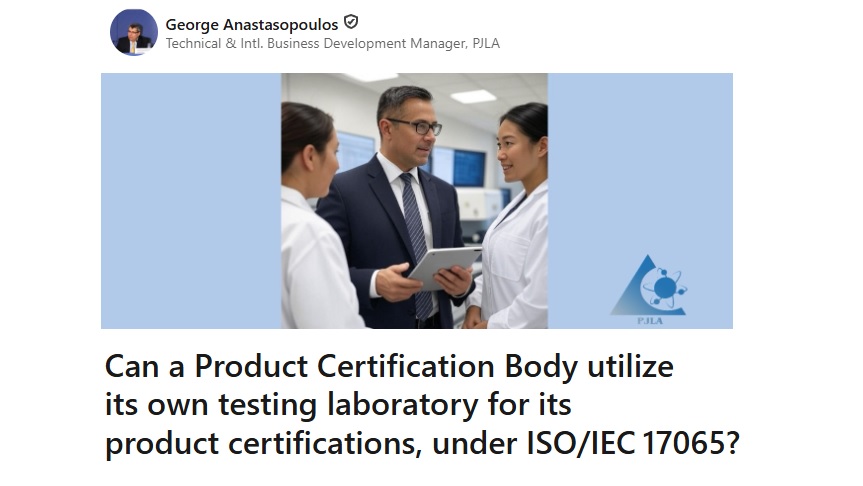 Certification Bodies May Use Own Labs Under ISO 17065, But Only If Impartiality Is Ensured