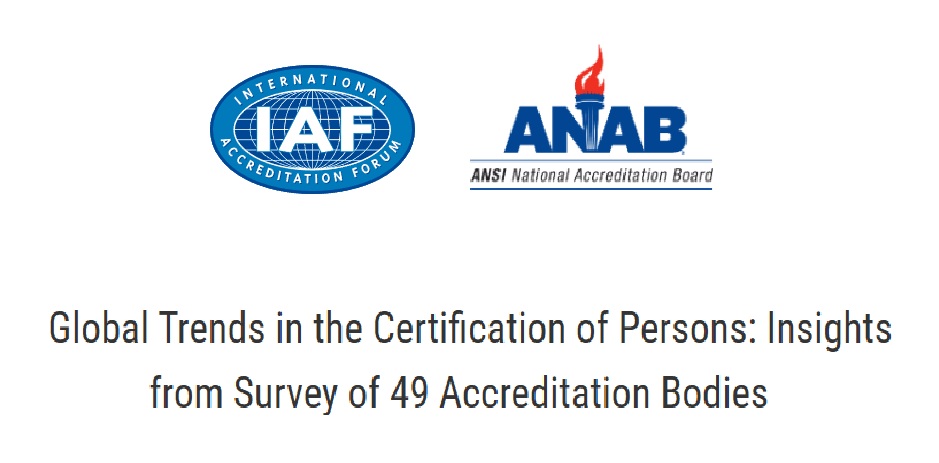 Barriers Still Hinder Growth of Personnel Certification, IAF Global Survey Finds